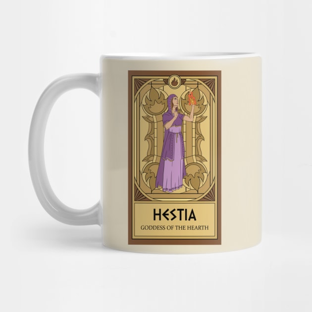 Hestia Tarot Card by katieclouds